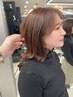 前髪カット＋美髪カラー＋高濃度保湿クイックTR