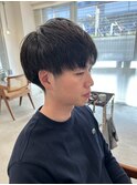 韓国マッシュ/センターパート/モテる/トランクスヘア