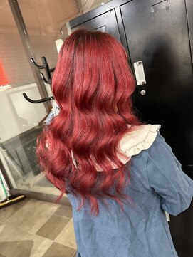 ジブル(Giblle.) 【Giblle.】チェリーレッド/透明感カラー/熊本美容室/下通り