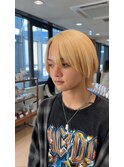 抜きっぱなしカラーブロンドカラーハイトーンカラー
