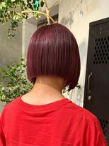 ヲタク(wotaku.)&nbsp;レッドカラーボルドーカラーカシスカラーワインレッド暖色カラー