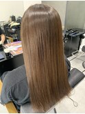 インナーカラー×シルバーアッシュ