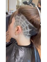 ヒロ(HIRO)&nbsp;バリカンアート（クモの巣）