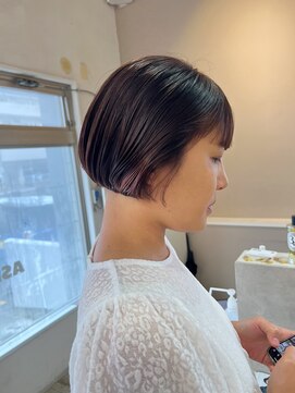 アスラン(ASLAN) 【aslan】ミニボブ/結べないミニボブ/ペールピンク