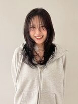 ロマリア 渋谷 渋谷宮益坂(Lomalia)&nbsp;乾かすだけでキマる髪セミロングレイヤーシースルーバング