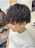 メンズカット×ツイストスパイラル