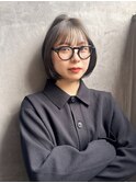 メガネとの相性も抜群♪