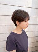 かわいい丸みショート