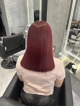 シーエスメイドバイシャチュー 栄店(CS made by SHACHU) カシスピンク/チェリーレッド/ブリーチカラー