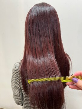 ルシードスタイル バレッタ(LUCIDO STYLE BARRETTA) ブリーチなしチェリーレッド