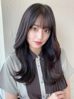 アフロート エル 錦糸町(AFLOAT L) 暗髪×髪質改善で憧れのツヤ髪に♪ワンカールセミロング