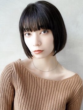 ギークス(GEEKS) 【GEEKS渋谷】黒髪ボブ/レイヤーボブ/小顔/冬カラー/ボブウルフ