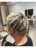 韓国ヘアレイヤーカットダブルハイライトカラー【Lapista池袋】