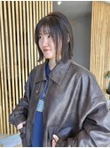 【REINA】グレージュ×パツっと外ハネボブ