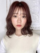 モッズヘア 越谷(mod's hair)&nbsp;レイヤーパーマ/ミディアムレイヤーカット/大人ガーリーp越谷