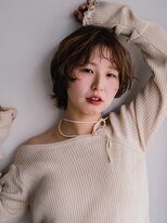 ヘアークラフト(Hair Craft)&nbsp;ショートパーマ×ブリーチパーマ【岡山】似合わせカット