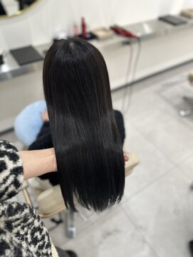 ナンバー エリュン 秋田店(N°Elune) ケアカラーダークグレージュ