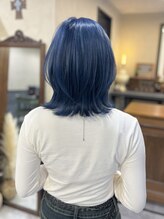 色落ちまで計算したハイトーンカラー