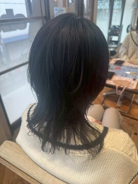 ヘアーショップ エヌアンドエー 越谷店(hair shop N&A) 個性派くびれレイヤーカット ウルフ/20代30代/髪質改善