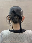綺麗めタイトカチもりヘアセット