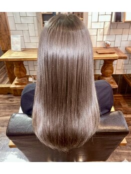 ジェンテ ヘアサプライ(GENTE hair&supply)の写真/うるツヤ髪質改善でまとまる艶髪へ☆お手入れをラクに、輝く毎日をサポートします！◎