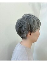 リリー LILY ヘアー メイク HAIR アンド & MAKE&nbsp;白髪ぼかしハイライト暗髪カラー艶カラー顔周りカットミセスヘア