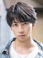 CITY men's メンズサロン/ニュアンスパーマ/フェザーパーマ/ダウンパーマ&nbsp;メンズ刈り上げフェザーパーマツーブロックシースルーマッシュ