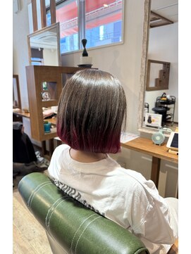 トリコ プラス 本八幡店(TORICO plus) 裾カラー×白髪染め