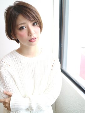 フェリシータ 緑地公園店(felicita) 透明感アップ外国人風アッシュ＠エフォートレスショート