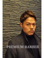 プレミアムバーバー 赤坂店(PREMIUM BARBER produce by HIRO GINZA)&nbsp;アップバング&ナチャラルツーブロック＜赤坂＞＜理容室＞