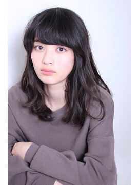 コルソ ケーツー 梅田 茶屋町(corso k-two) ドライウェット☆透けバング☆ミディアムロング【茶屋町】