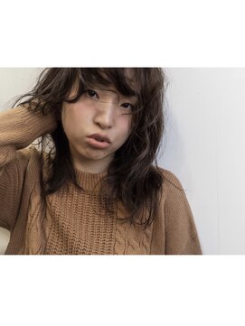 リアン ヘア ライム(lien.hair rhyme) 大人チャコールグレー