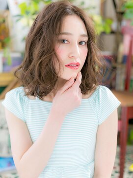 カバーヘア ブリス 上尾西口店(COVER HAIR bliss) *bliss上尾*しなやか外国人風カール…大人ボブa