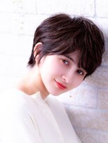 エルデ ナインズ ヘアー スタンド 川口店(elde 9's HAIR STAND)&nbsp;ホワイトグレージュカラー&ミニウルフの似合わせカット