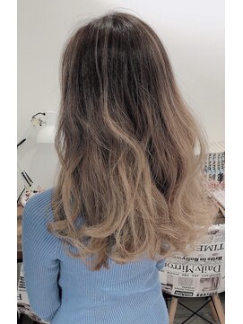 マグヘアー(Mg hair) バレイヤージュグラデーション