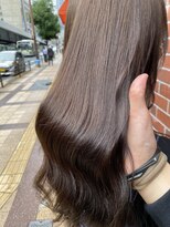 シェノン 梅田(CHAINON)&nbsp;マロンベージュ×前髪小顔カット