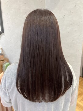 ロンドプランタン 恵比寿(Lond Printemps) 髪質改善トリートメントでサラツヤロングヌーディカラー【中居】