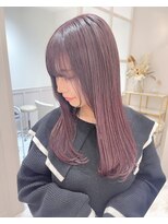 ランド 原宿表参道(LAND)&nbsp;髪質改善/ヘルシースタイル/前髪カット/ショコラアッシュ