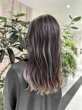 エアー 横浜(AIR) 【寺本】夏にピッタリハイライトバレイヤージュ!