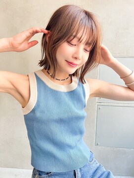 スティーロ 渋谷(Steelo) クビレカット ツートンカラー