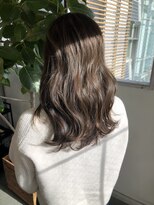 モワ 仙台(Mois)&nbsp;レイヤーロングフルバング髪質改善似合わせカットイメチェン仙台