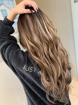 アース 長崎大村店(HAIR&MAKE EARTH) コントラストハイライト