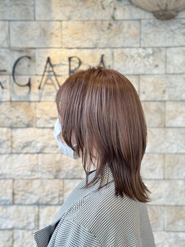 フラット 千葉(Flat.) マッシュウルフ/ミルキーベージュ【千葉】