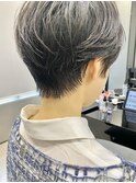 40代50代小顔似合わせカットくびレイヤーエモージュ大人可愛い