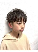子供パーマ
