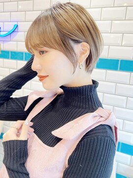 ハローバイシー 仙台(Hello by Sea) 小顔美髪☆韓国風レイヤーカット×ショート[仙台]