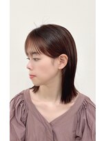 リアン(Lian)&nbsp;切りっぱなし肩ラインボブ★★★