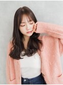 小顔ロング