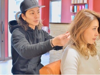 バズタイム(buzz time)の写真/カウンセリング～仕上げまで一人のスタイリストが担当！大型店が苦手な方にお勧め♪上質空間で居心地も◎