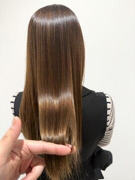 ケンジ 横浜(KENJE) 【森ゆうや】ハイダメージ縮毛矯正×ツヤツヤ髪質改善ストレート